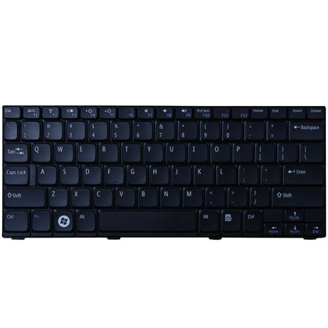 Tastatura laptop pentru Dell MINI 1012 1018 BLACK, US International, fără iluminare, fără NumPad