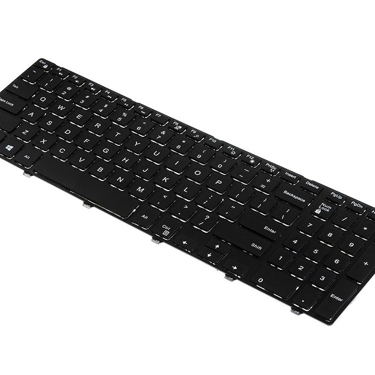 Tastatura laptop pentru Dell Inspiron 15-3000 3541 3542 3543 3552 3553 3558 3559 15-5000 5542 5543, US International, fără iluminare, cu NumPad