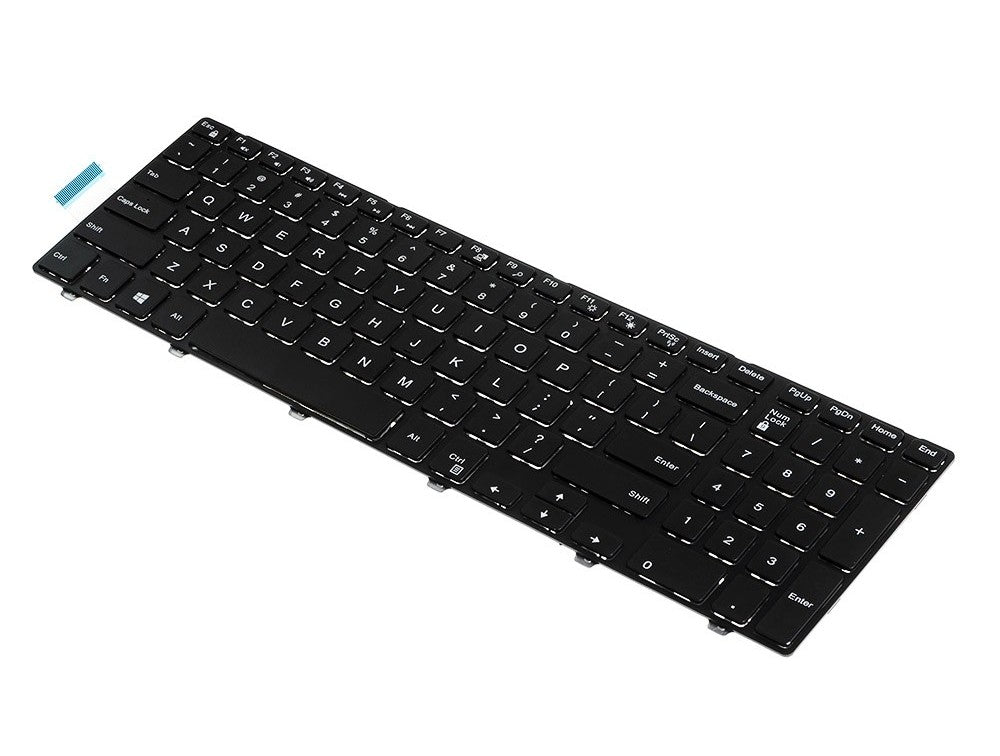 Tastatura laptop pentru Dell Inspiron 15-3000 3541 3542 3543 3552 3553 3558 3559 15-5000 5542 5543, US International, fără iluminare, cu NumPad