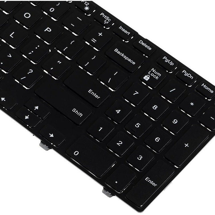 Tastatura laptop pentru Dell Inspiron 15-3000 3541 3542 3543 3552 3553 3558 3559 15-5000 5542 5543, US International, fără iluminare, cu NumPad