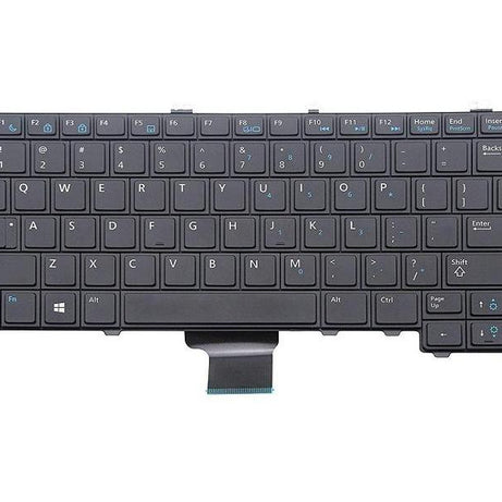 Tastatura laptop pentru Dell Latitude E7240 E7440 E7420 iluminata (BACKLIT), US International, iluminată, fără NumPad