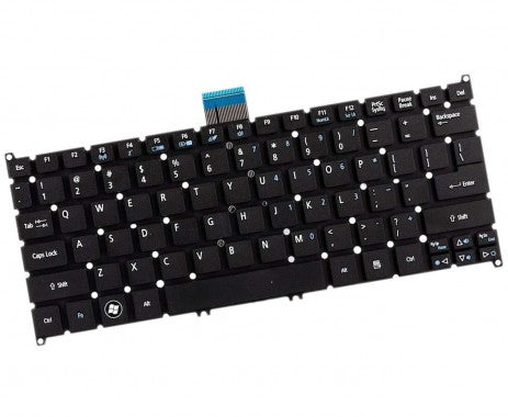 Tastatura laptop pentru Acer Aspire One 725 756 AO725 AO726 725-0691 725-0826 - US, US International, fără iluminare, fără NumPad