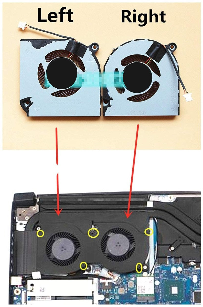 Set Cooler procesor laptop Acer Nitro 5 Spin A515-54 AN515-55 AN517-41 AN517-51 Nitro 7 AN517 Predator Helios 300