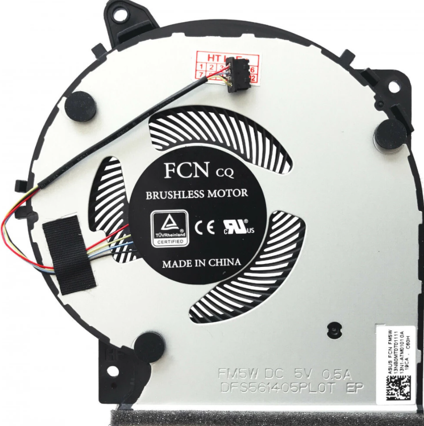 Cooler procesor laptop Asus E406 F509 M509 P1510 X409 X509 13NB0MT0T01211 4PIN