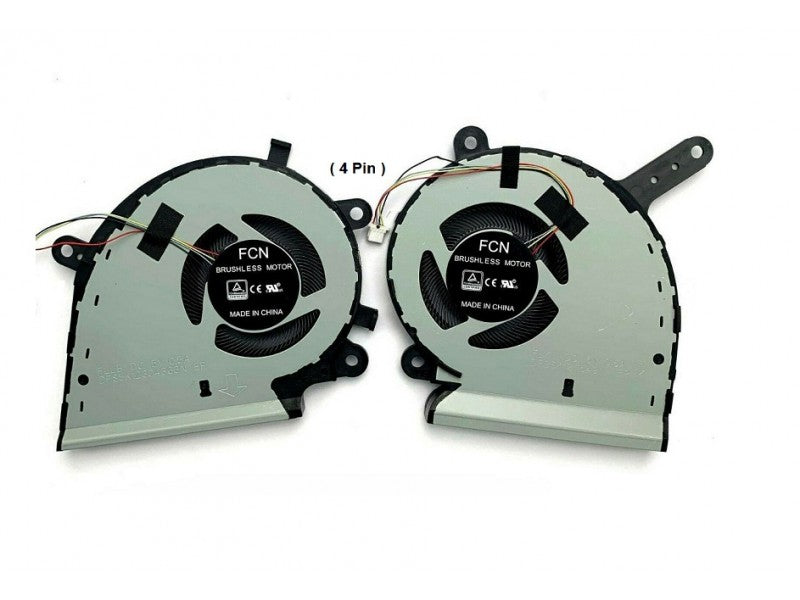 Set 2 coolere procesor laptop Asus ROG Strix G531 G531G G531GV G531GU G531GT G531GD 13NR01L0T01111 13NR01N0P09111 DFSCK22115181L FMMN si FMMP 5V