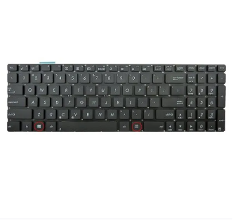Tastatura laptop pentru Asus N550 N550J N550JA N550JK N550JV N550L N550LF N750 Q550, US International, fără iluminare, cu NumPad