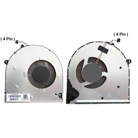 Cooler procesor laptop HP Pavilion 15-DU 15DU 15-DW 15DW 15-DY 15-DY 15S-DU 15S-DW 15S-DY FLG0 250 255 G8 ( 4-PIN )