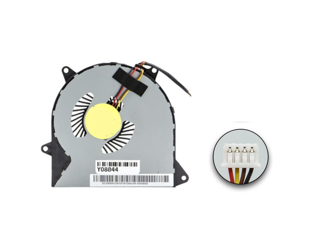 Cooler procesor laptop Lenovo IdeaPad  100-14IBD 110-14AST 110-15AST 110-17ACL 110-17IKB 110-17ISK  B50-50 V110-17IKB V110-17ISK 100-15IBD 110-15ACL 4PIN
