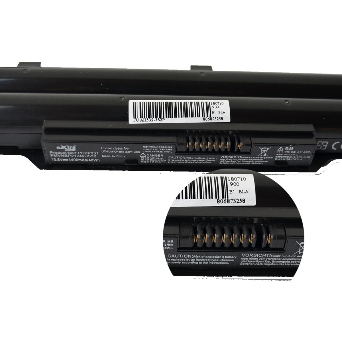 Baterie laptop Fujitsu-Siemens Fujitsu LifeBook A532 AH532 FPCBP3, 6 celule, 4400mAh, 10.8V, Li-Ion