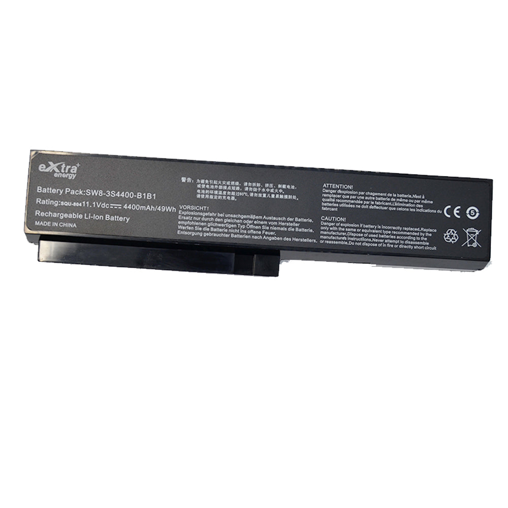 Baterie laptop Fujitsu-Siemens SW8 TW8 LG R410 R510 HASEE HP550 SQU-805 SQU-804 SQU-807 3UR18650-2-T0188, 6 celule, 4400mAh, 11.1V, Li-Ion