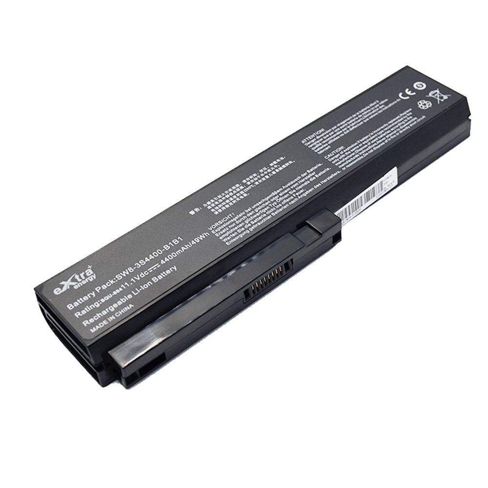 Baterie laptop Fujitsu-Siemens SW8 TW8 LG R410 R510 HASEE HP550 SQU-805 SQU-804 SQU-807 3UR18650-2-T0188, 6 celule, 4400mAh, 11.1V, Li-Ion