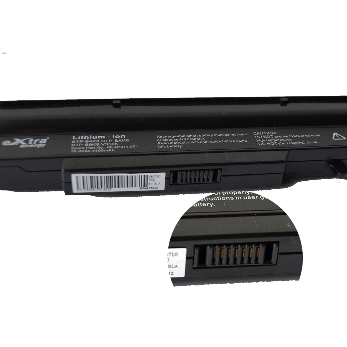 Baterie laptop Fujitsu-Siemens V3405 V3505 Li1718 BTP-B4K8, 6 celule, 4400mAh, 10.8V, Li-Ion