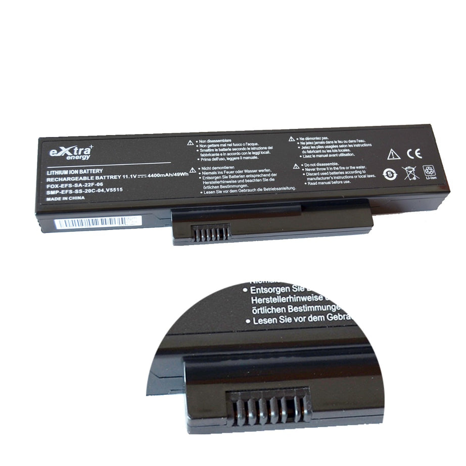 Baterie laptop Fujitsu-Siemens Esprimo V5515 V5535 V5555 V6555, 6 celule, 4400mAh, 11.1V, Li-Ion