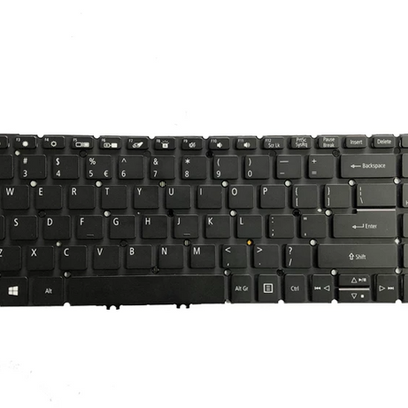 Tastatura laptop pentru Acer Aspire S50-51 N18C1 N18Q13 N19C1 N19H1, US International, fără iluminare, cu NumPad