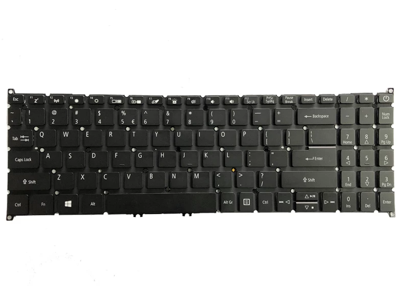 Tastatura laptop pentru Acer Aspire S50-51 N18C1 N18Q13 N19C1 N19H1, US International, fără iluminare, cu NumPad