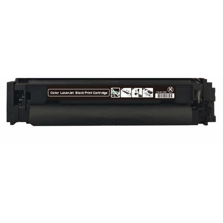 Toner compatibil HP 203A W2030A pentru HP LaserJet Enterprise MFP M480F, HP Color LaserJet Pro M454DN și HP Color LaserJet Pro M454DW, Negru, 2.400 pagini