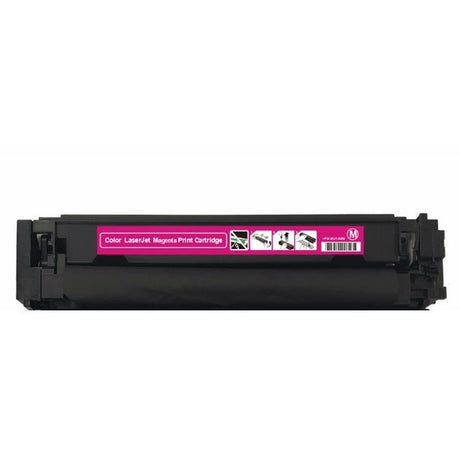 Toner compatibil HP 203A W2033A pentru HP LaserJet Enterprise MFP M480F, HP Pro M454DN și HP Pro M454DW, Magenta, 2.100 pagini