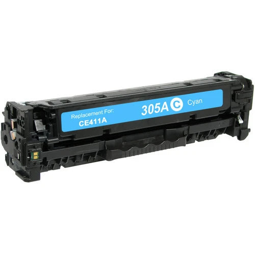 Toner compatibil HP 305A CC531A CE411A pentru HP Color LJ CP2020, HP Color LJ CP2024 și HP Color LJ CP2025, Cyan, 2.600 pagini