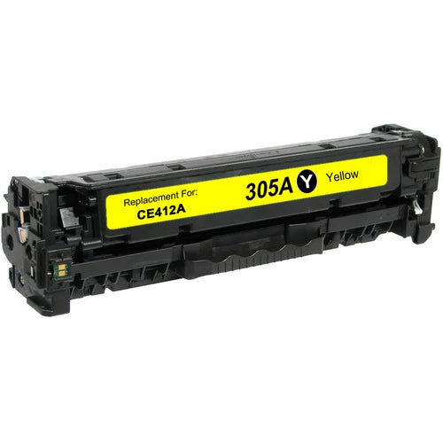 Toner compatibil HP 305A CC532A CE412A pentru HP Color LJ CP2020, HP Color LJ CP2024 și HP Color LJ CP2025, Galben, 2.600 pagini