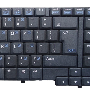 Tastatura laptop pentru HP 6910 6910P NC6400, US International, fără iluminare, fără NumPad