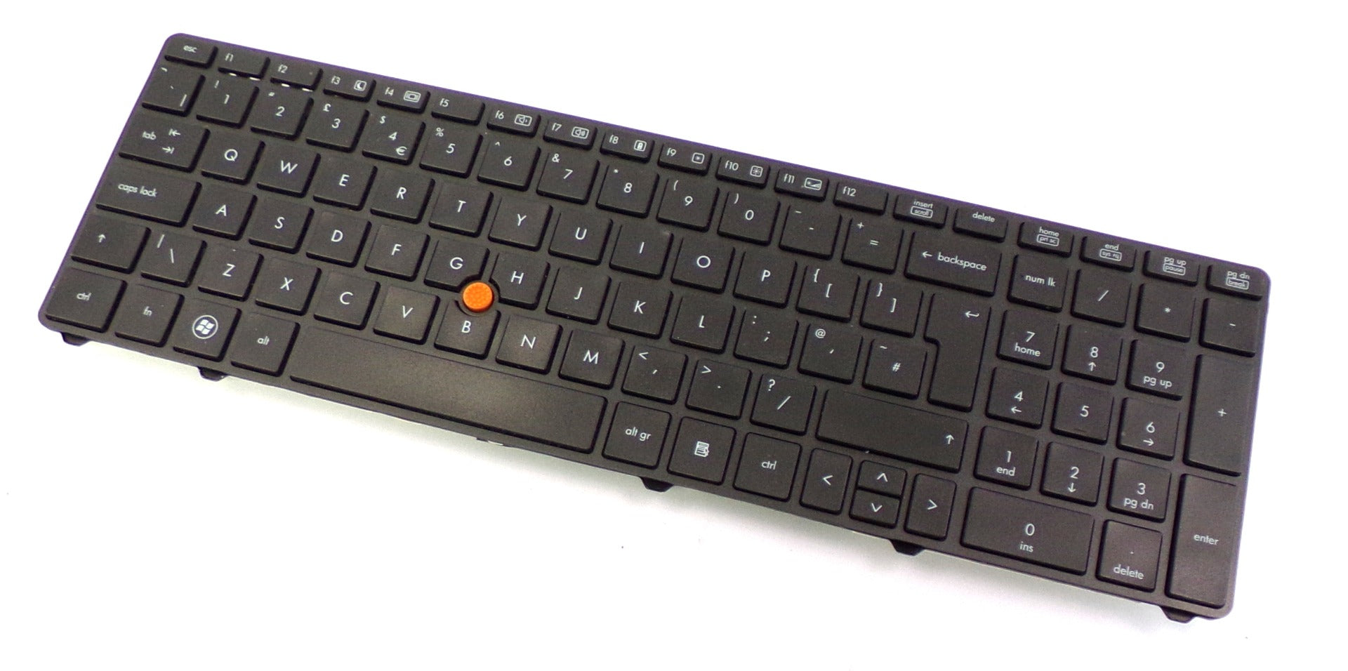 Tastatura laptop pentru HP ELITEBOOK 8770W 8760W 8760P 8770P UK, UK, fără iluminare, fără NumPad