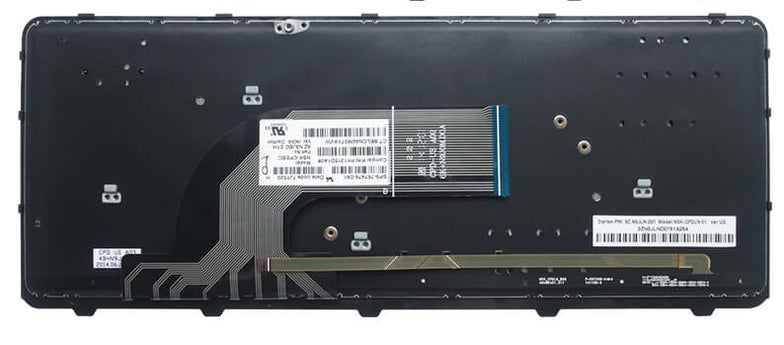 Tastatura laptop pentru HP PROBOOK 430 440 445 G2 640 G1 645 G1 iluminata cu rama, US International, iluminată, fără NumPad