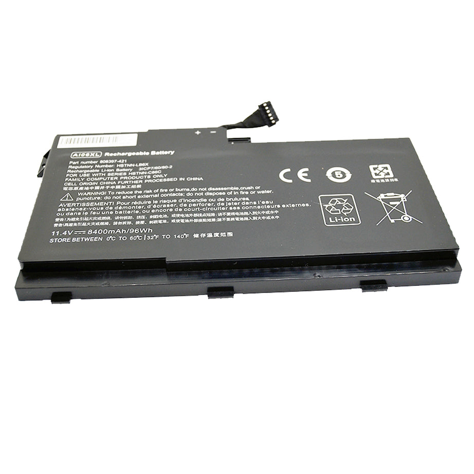Baterie laptop HP ZBook 17 G3 Series A106XL AIO6XL HSTNN-LB6X HSTNN-C86C 808397-421 808451-001 808451-002 AI06096XL, 4 celule, 8400mAh, 11.4V, Li-Ion
