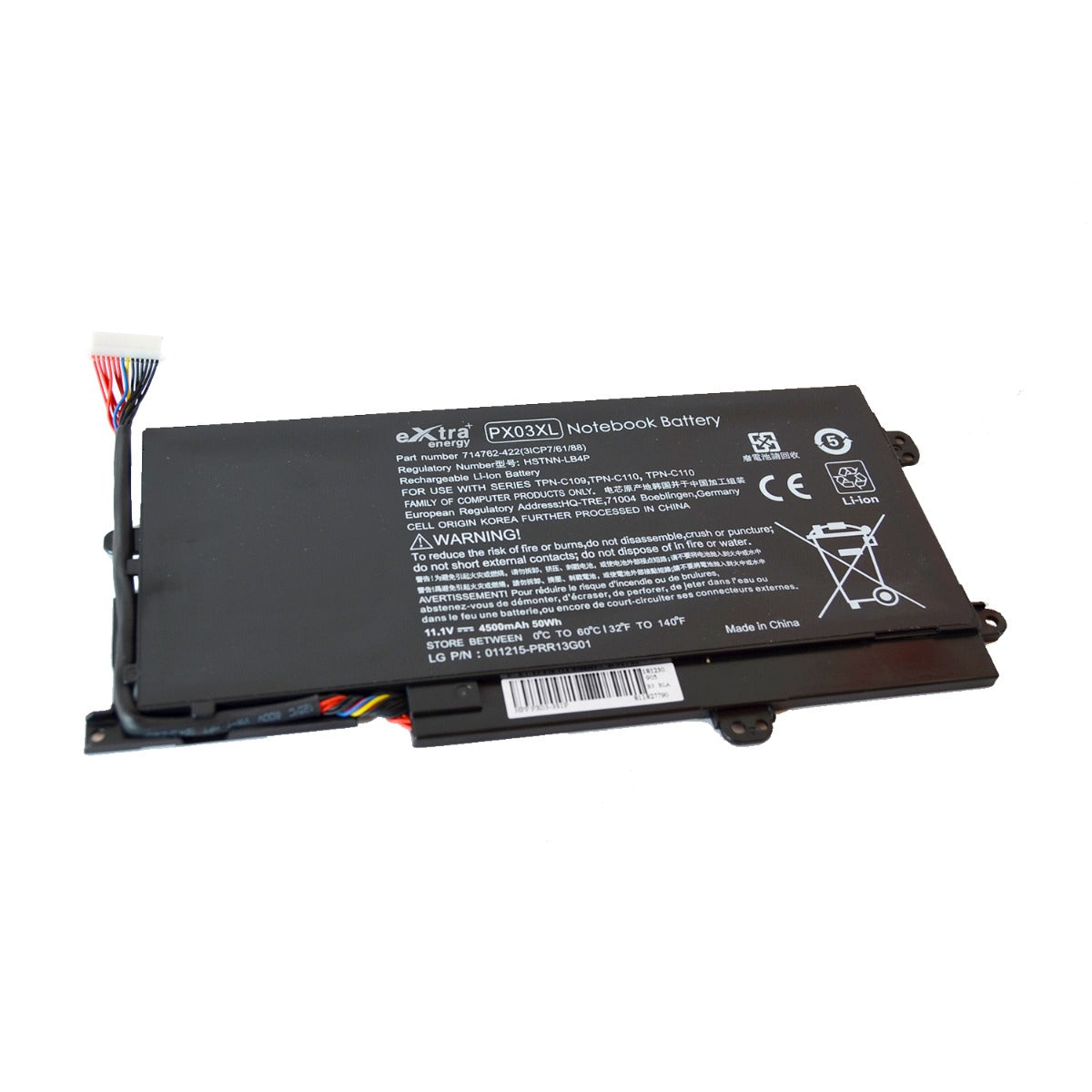 Baterie laptop HP Sleekbook Envy 14 PX03 Touchsmart M6 M6-k, 3 celule, 3400mAh, 11.1V, Li-Ion