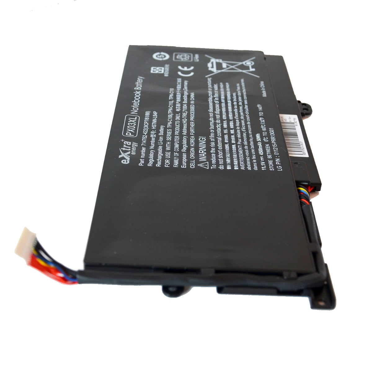 Baterie laptop HP Sleekbook Envy 14 PX03 Touchsmart M6 M6-k, 3 celule, 3400mAh, 11.1V, Li-Ion