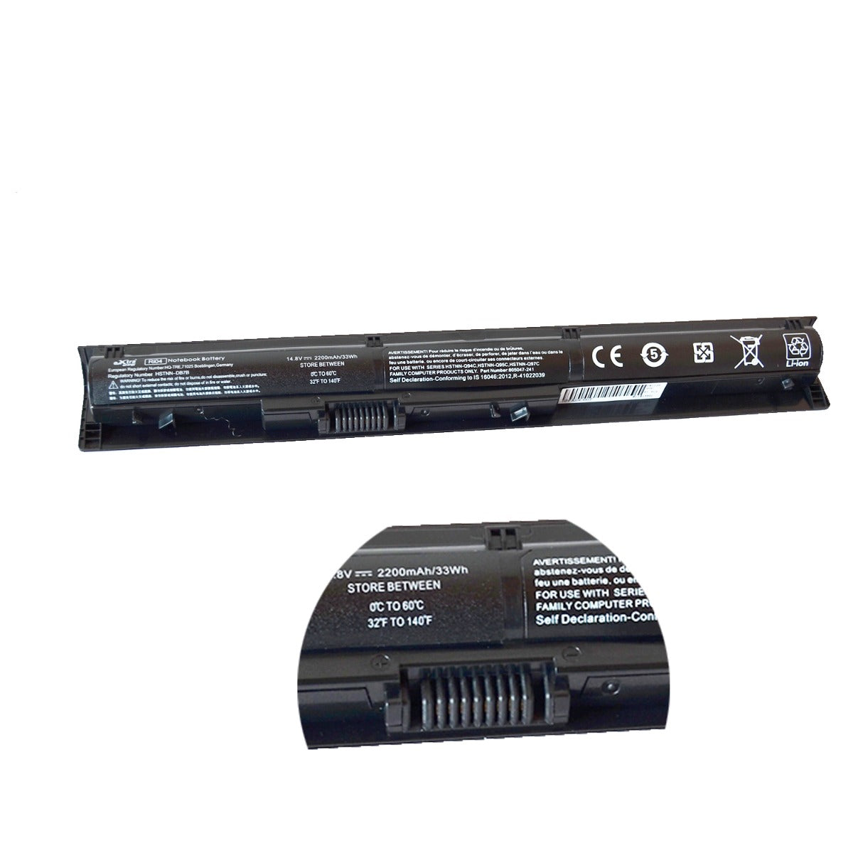 Baterie laptop HP ProBook 450 G3 455 G3 470 G3 RI04 HSTNN-DB7B, 4 celule, 2200mAh, 14.8V, Li-Ion
