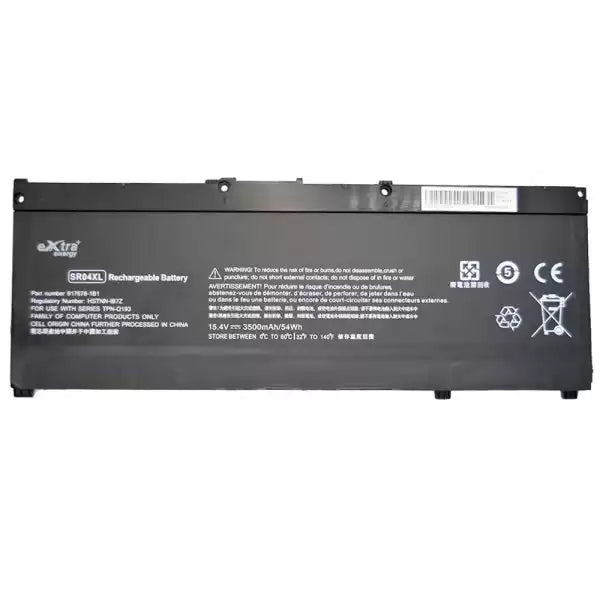Baterie laptop HP Omen 15-CE 15-CE004NW 15-CE008NW 15-CE010NW 15-DC 17-CB HP Pavilion Power 15-CB SR04XL, 4 celule, 3500mAh, 15.4V, Li-Polymer