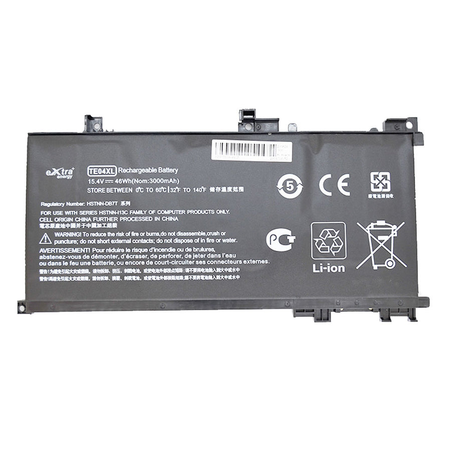 Baterie laptop HP TE04 TE04XL 905175-271 HSTNN-DB7T Omen 15-ax200 Pavilion 15-bc000, 4 celule, 2800mAh, 15.4V, Li-Polymer