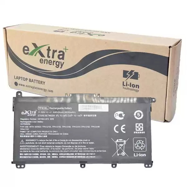 Baterie laptop HP 240 250 470 G7 Pavilion 15-CC023CL 15-CC050WM 15-CC563ST 17-AR050WM 15-CC 15-CD 14-BF TF03XL HSTNN-LB7X HSTNN-LB7J TF03, 3 celule, 3400mAh, 11.55V, Li-Polymer