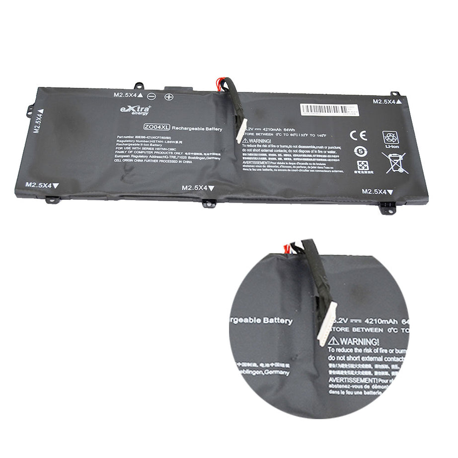 Baterie laptop HP Zbook Studio 15 17 G3 ZO04XL ZO04 HP HSTNN-LB6W HSTNN-C88C 808450-001, 4 celule, 3400mAh, 15.2V, Li-Polymer