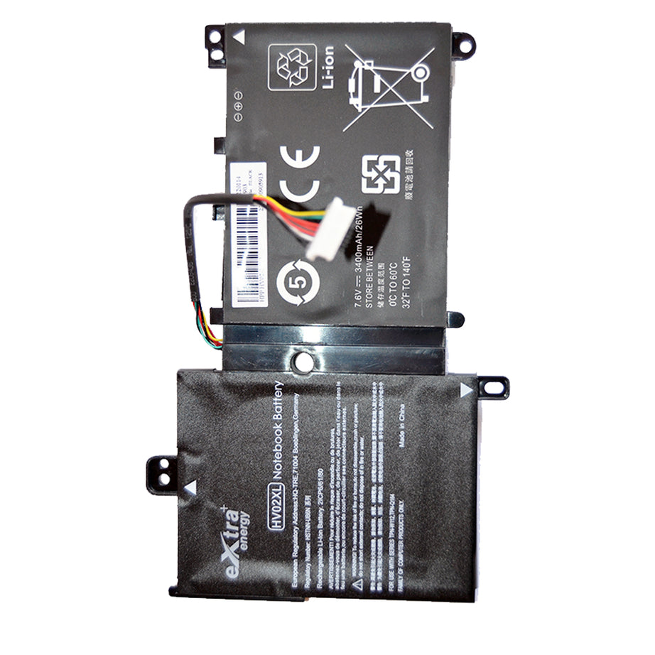 Baterie laptop HP Pavilion x360 11-K 11-K002NW 11-K102NW, HP Spectre 13-4000 13-4000NW 13-4100NW HV02XL, 2 celule, 3400mAh, 7.6V, Li-Polymer