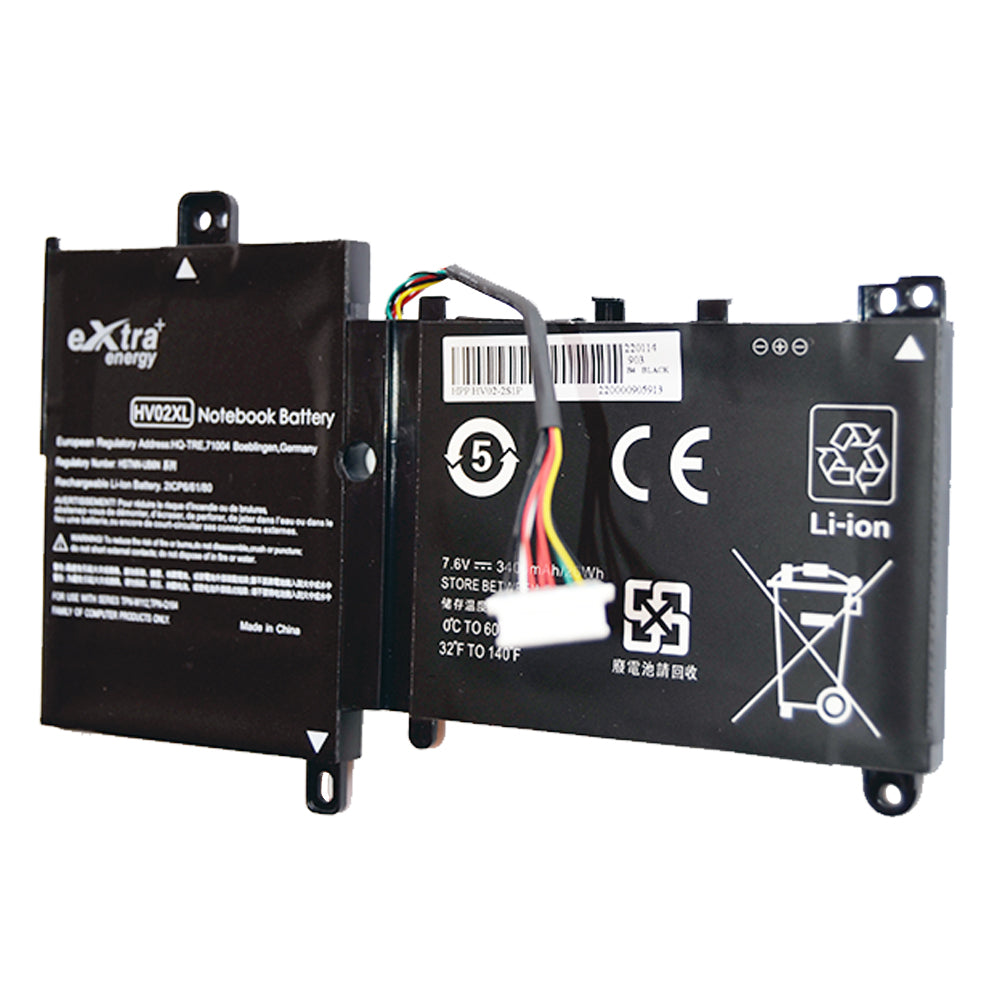 Baterie laptop HP Pavilion x360 11-K 11-K002NW 11-K102NW, HP Spectre 13-4000 13-4000NW 13-4100NW HV02XL, 2 celule, 3400mAh, 7.6V, Li-Polymer
