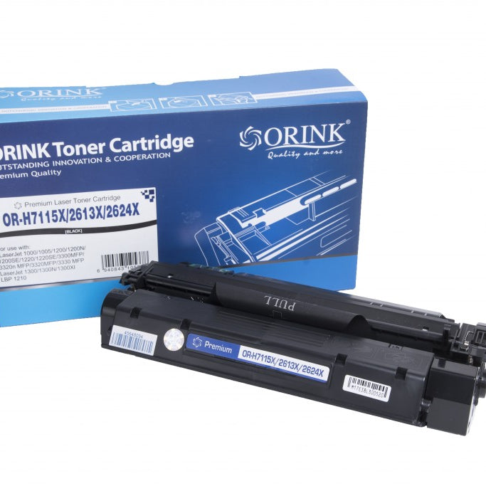 Toner compatibil HP 13X C7115X/Q2613X/Q2624X, Negru, 4000 pagini