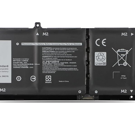 Baterie laptop Dell Inspiron 13 5301 Vostro 14 5402 5402-R1728DTW Latitude 15 3510 JK6Y6 C5KG6, 3 celule, 3600mAh, 11.4V, Li-Polymer