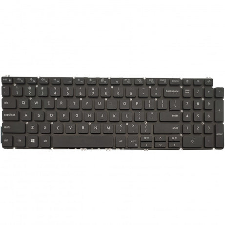 Tastatura laptop pentru Dell Vostro 3500 3501 5501 5502 5590 7500 7590 00WNM6 0WNM6 01FRFK 1FRFK, US International, fără iluminare, cu NumPad