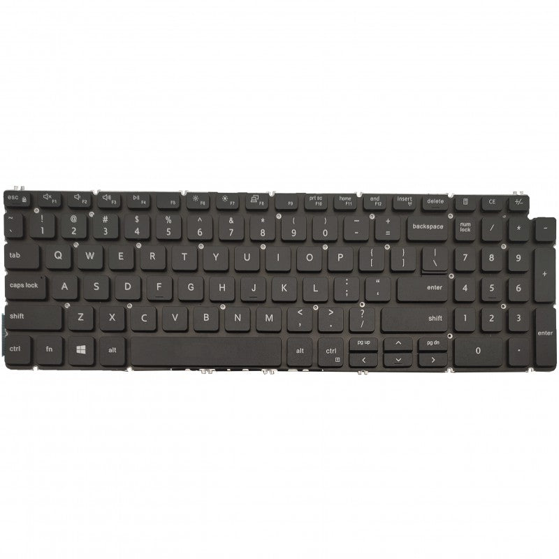 Tastatura laptop pentru Dell Vostro 3500 3501 5501 5502 5590 7500 7590 00WNM6 0WNM6 01FRFK 1FRFK, US International, fără iluminare, cu NumPad