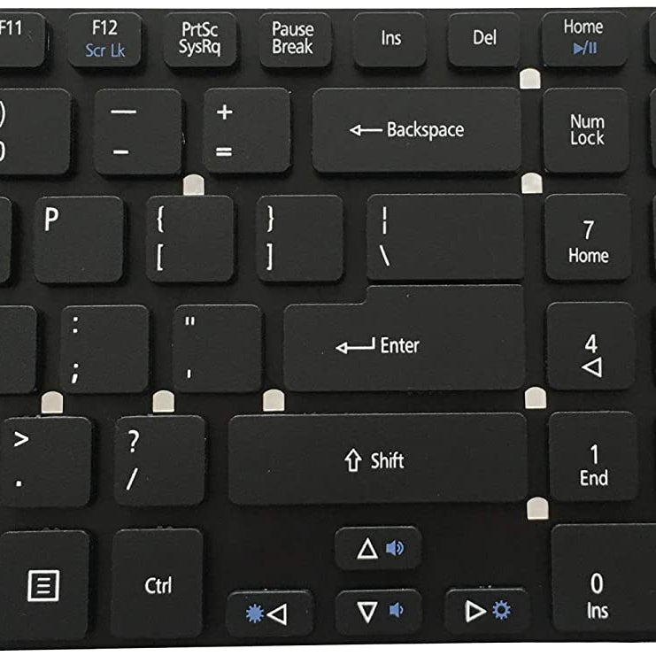 Tastatura laptop pentru Acer Aspire 5342 5755G E5-511, US International, fără iluminare, cu NumPad
