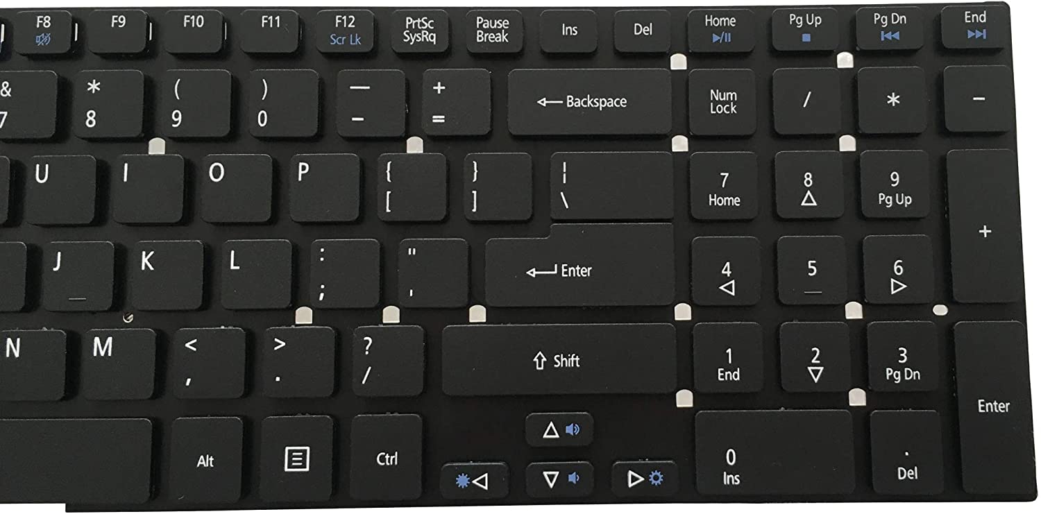 Tastatura laptop pentru Acer Aspire 5342 5755G E5-511, US International, fără iluminare, cu NumPad