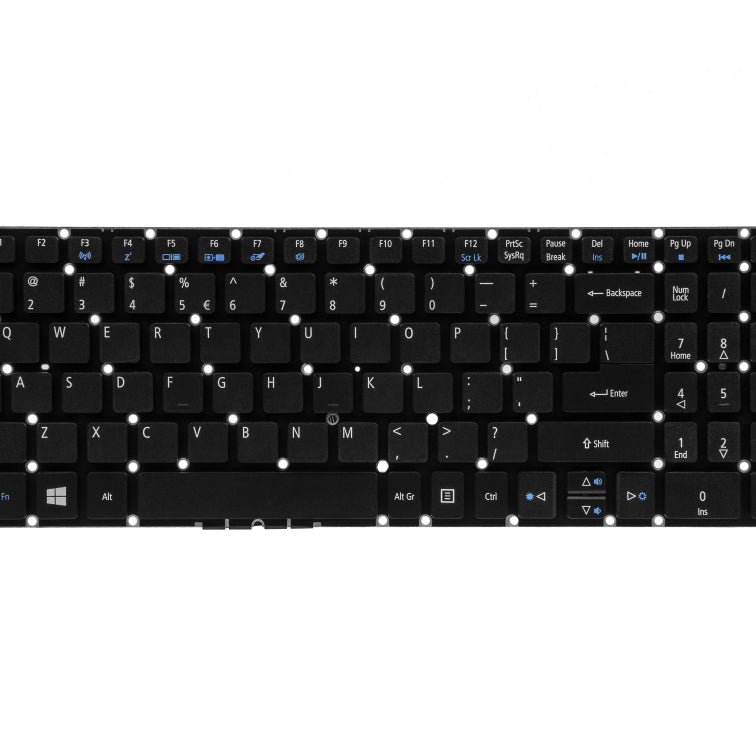 Tastatura laptop pentru Acer Aspire E5-573 E5-722 V3-574 E5-532, US International, fără iluminare, cu NumPad