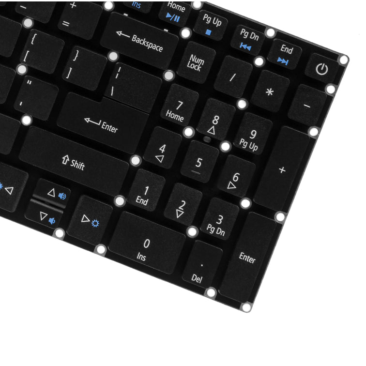Tastatura laptop pentru Acer Aspire E5-573 E5-722 V3-574 E5-532, US International, fără iluminare, cu NumPad