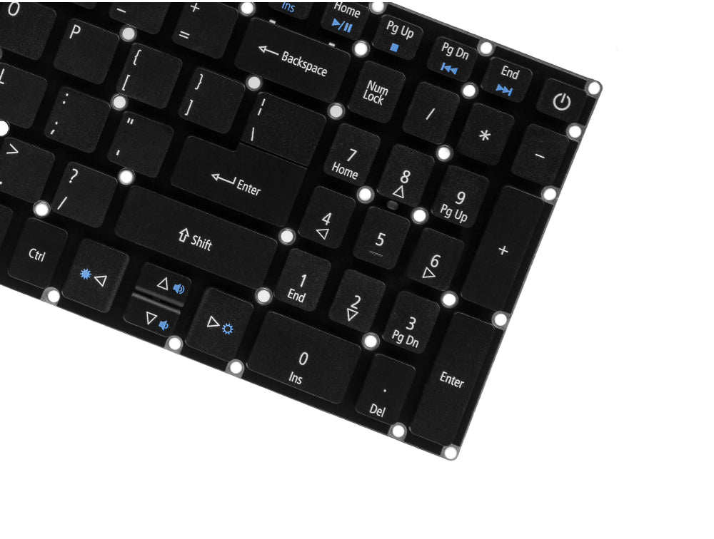 Tastatura laptop pentru Acer Aspire E5-573 E5-722 V3-574 E5-532, US International, fără iluminare, cu NumPad