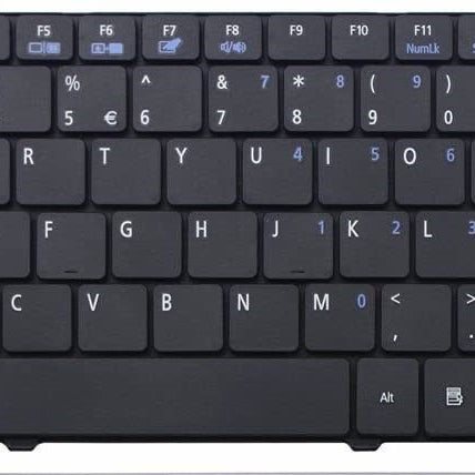 Tastatura laptop pentru Acer Aspire 1410 1410T 1810 1810T 1810TZ 3936 One 751 751H, US International, fără iluminare, fără NumPad