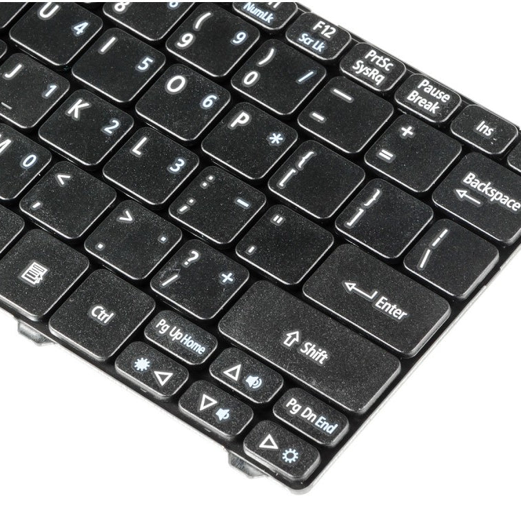 Tastatura laptop pentru Acer Aspire One AO521 D255 D257 D260 D270 eMachines EM350 Gateway LT2102, US International, fără iluminare, fără NumPad