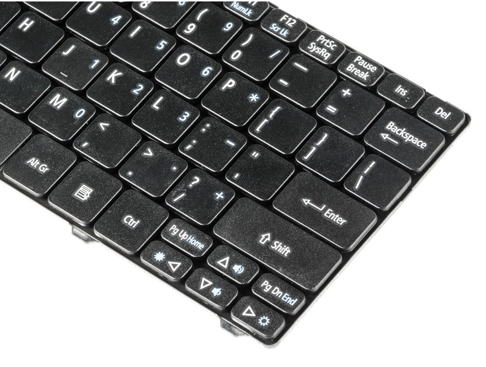 Tastatura laptop pentru Acer Aspire One AO521 D255 D257 D260 D270 eMachines EM350 Gateway LT2102, US International, fără iluminare, fără NumPad