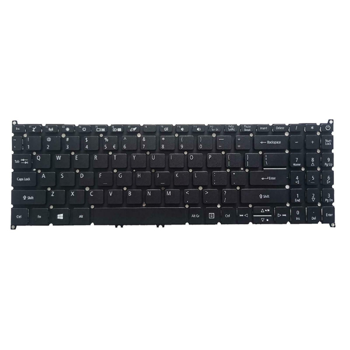 Tastatura laptop pentru Acer Aspire 3 A315-54 A315-54G A315-55 A315-55G A315-42 A315-42G, US International, fără iluminare, cu NumPad