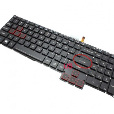 Tastatura laptop pentru Acer Predator G9-791 G9-591 G5-793 GX-791 GX-792 backlit, US International, iluminată, cu NumPad
